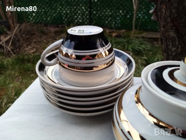 Вербилки - сервиз за чай пълен - СССР, снимка 3 - Сервизи - 53727323