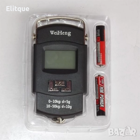 Малка електронна везна с възможност за измерване на товари до 50 кг., снимка 4 - Друга електроника - 52862864