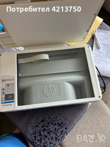 Продавам Принтер HP Deskjet F380, снимка 3 - Принтери, копири, скенери - 47154675