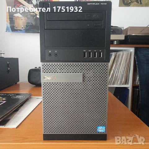 Продавам  компютър DELL, снимка 3 - Работни компютри - 45994707