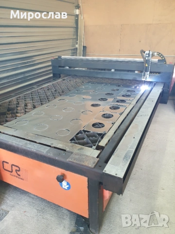 ЦНЦ плазма / CNC plasma CR Electronic 3000x1500 + Hypertherm 100A, снимка 2 - Други машини и части - 53918541