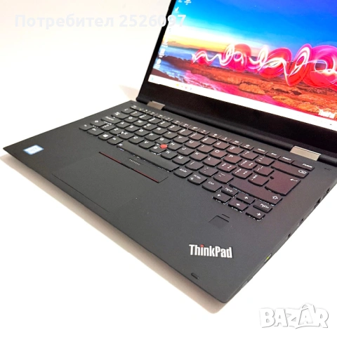 Lenovo ThinPad X1 Yoga/14” Touch/i5-7300U 6MB/8GB/256GB/Писалка, снимка 5 - Лаптопи за работа - 53742672