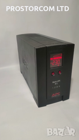 UPS APC Back UPS RS1200 LCD, гаранция, цената е с вкл. ДДС, снимка 3 - Друга електроника - 52414062
