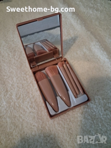 ЧЕТКИ ЗА ГРИМ 5БР. КЪСИ С ОГЛЕДАЛО, снимка 6 - Други - 50264266