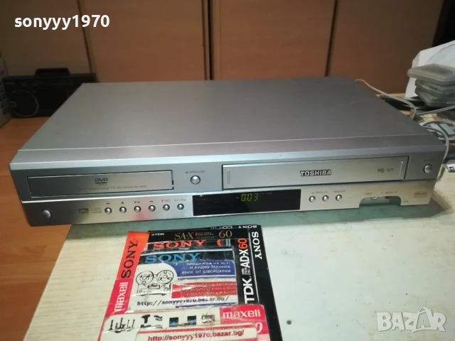 TOSHIBA SD-36VESE DVD/VHS VIDEO 1708251021LCHERY, снимка 9 - Плейъри, домашно кино, прожектори - 51390122