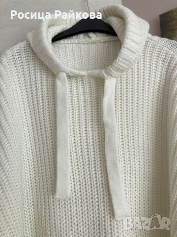 Дамски пуловер Л, снимка 3 - Блузи с дълъг ръкав и пуловери - 45296793