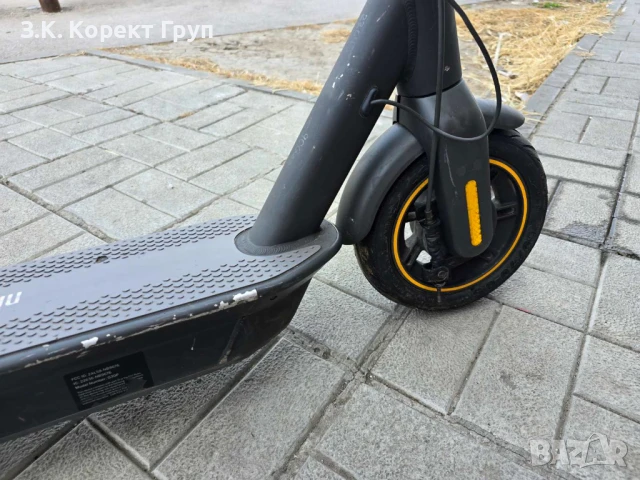 Електрически скутер-тротинетка SEGWAY KICKSCOOTER MAX G30 ДО 25 КМ/Ч, ПРОБЕГ ДО 65 КМ, снимка 5 - Други спортове - 50652389