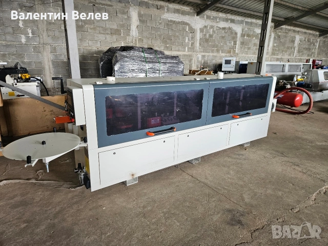 Нова Китайска кантираща машина ПРЕДФРЕЗОВАНЕ,окрайчване,фрезоване,цикли и четки,