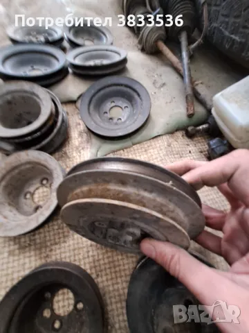 Ролки (шайби) за колянов вал , и водна помпа + хидравлична Vw Golf Mk2, снимка 8 - Части - 49921870
