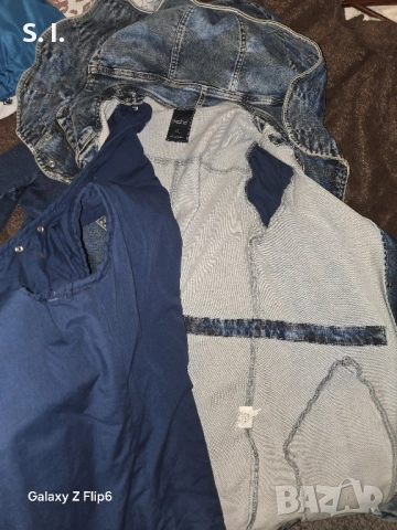 Дънково яке/парка Dishe - s/m, снимка 3 - Якета - 52506715