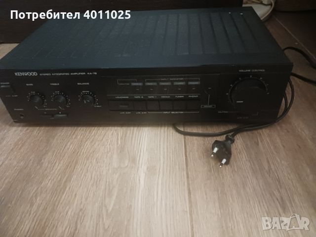 kenwood ka 76 amplifier, снимка 1