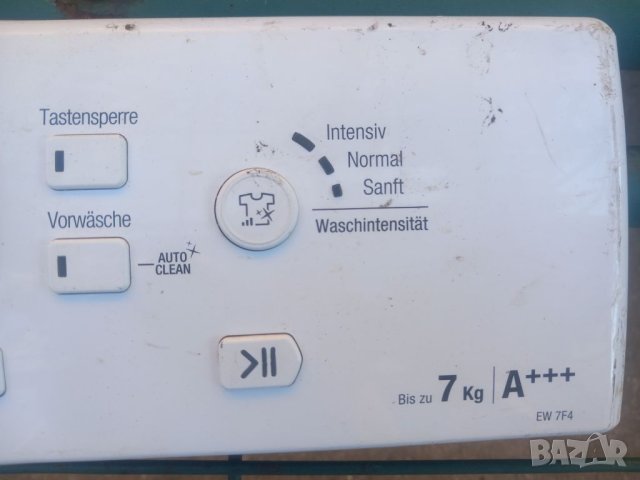 Продавам преден панел с платка за пералня Ariston EW 7F4, снимка 2 - Перални - 46218624