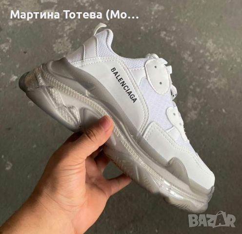 Дамски маратонки Balenciaga , снимка 3 - Маратонки - 45277042