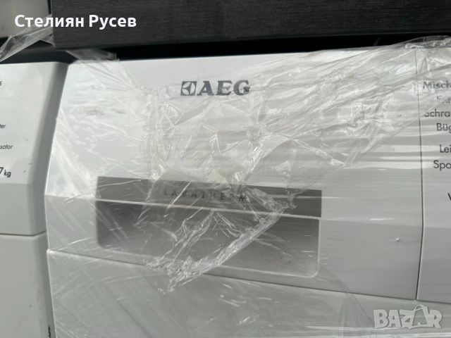 0020  сушилня  aeg t6537exah3  цена 445лв с термопомпа   / Енергиен клас: А+++, 8кг. 2г гаранция    , снимка 4 - Сушилни - 46290477