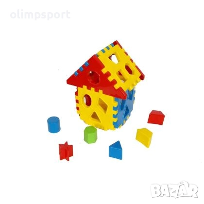 Конструктор, сортер Cimbari, 29 части. Игра „Търси и намери“, която подпомага развитието на децата. 