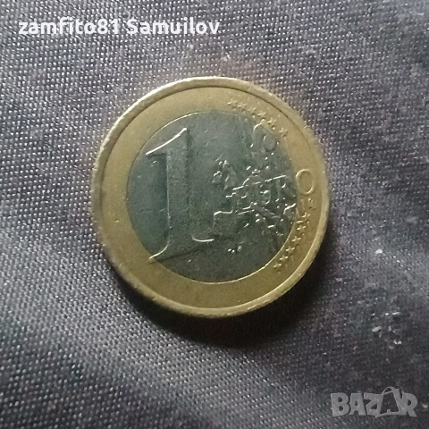 Колекционерска 1 евро монета Франция 2002, снимка 2 - Нумизматика и бонистика - 54068953