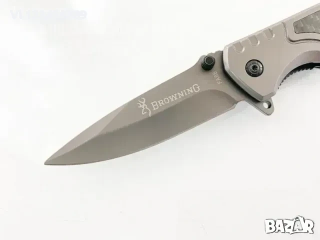 Browning FA68 - Сгъваем автоматичен нож 95x225, снимка 2 - Ножове - 53978489