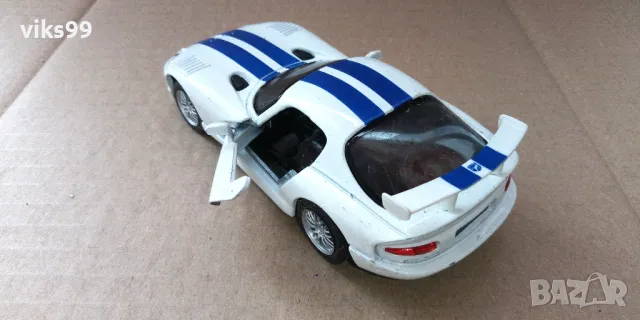 Dodge Viper GTS 1998 Maisto - Мащаб 1:39, снимка 3 - Колекции - 49223972