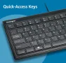 Клавиатура Kensington K72357ES SLIM TYPE за PC / Mac, жична, испанска подредба, тънък дизайн, снимка 2