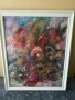 картина масло върху фазер. , снимка 1