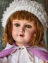 Антична кукла от композит 1940-50 г, 67 см., снимка 2