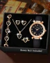 Комплект часовник с бижута - подходящи за подарък , снимка 1