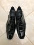Официални мъжки обувки черен лак 45н., снимка 1