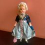 Колекционерска кукла народна носия Molls Trachten Puppen Celluloid 16 см , снимка 1 - Колекции - 45996074