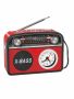 Преносимо радио с фенерче и часовник,високоговорител с Bluetooth връзка,USB,TF карта,MP3 плейър, снимка 1 - Радиокасетофони, транзистори - 45552367