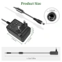 Gonine AC 100V-240V конверторен адаптер, DC 18V 1A захранващ адаптер, снимка 5