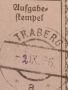Стар печат 1926г. TRABERG рядък за КОЛЕКЦИЯ ДЕКОРАЦИЯ 45736, снимка 3