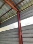 Метална конструкция 384кв. хале,ферми,навес,склад,ламарина. , снимка 8