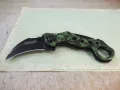 Нож "Derespina GY19-B Karambit Tactical" стоманен сгъваем, снимка 2