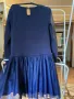 Рокля Okaidi.140,тъмносиня с дълъг ръкав и още рокли в обявите ми, снимка 2