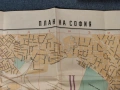 План на София 1957 г. Схема на София и присъединените към нея селища , снимка 2