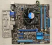 Asus P8H61-M PRO/V-P8H61E/DP_MB + Intel Core i3 2100 + cooler | socket LGA1155 | H61 , снимка 1