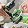 Кухненско, мултифункционално ренде за плодове и зеленчуци 5 в 1 Genius Nicer Dicer, снимка 13