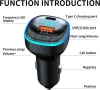 Bluetooth FM трансмитер, адаптер за кола, USB Bluetooth 5.0 / 5V/3.1A, снимка 6