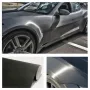 Автомобилно фолио Драскан Алуминий Графит - 1.52 х 1 метър., снимка 1