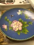 Клоазоне чиния с купа, снимка 7