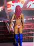 Екшън фигура WWE Sasha Banks Саша Банкс играчка Elite Series Mattel figure blue orange Mercedes Mone, снимка 16