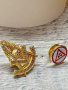 Две позлатени масонски значки , снимка 1 - Други ценни предмети - 45018629