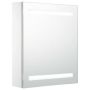 vidaXL LED шкаф с огледало за баня, 50x13,5x60 см(SKU:285115, снимка 1 - Огледала - 45767843