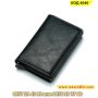 Кожен портфейл с rfid защита в черен цвят - КОД 4040, снимка 2