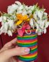Ръчно, изработени и декорирани бурканчета и вази на различни цени , снимка 13