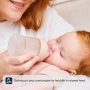 Ново Стъклено бебешко шише Nuby anti-colic 9oz 270 мл силиконово за бебе, снимка 8