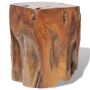 Табуретка, тиково дърво масив, снимка 1 - Дивани и мека мебел - 45216533
