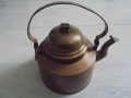 № 8315 Старинен меден чайник , снимка 1