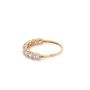 Златен дамски пръстен 1,49гр. размер:55 14кр. проба:585 модел:24360-1, снимка 2