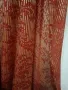 ПЛАТ ЗА ПЕРДЕ червено и златно, снимка 2